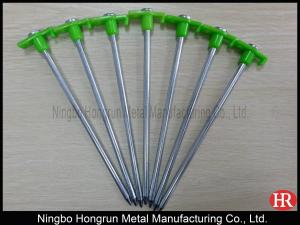 China 23 cm steel rock pegs tent stakes tent nails wholesale