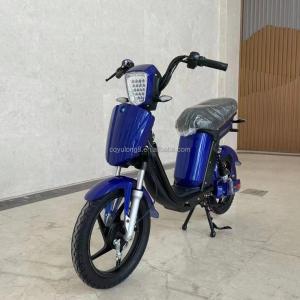 China Streetbikes 500W 48V Brushless Moto Electric Motorcycle Adult Electric Scooter Bike wholesale