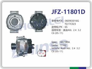 China 06E903016G Audi Car Alternator 11162 TG17C023 06E903016L 06E903016K 12V 180A wholesale