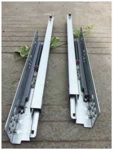 China Metal Steel Slow Close Drawer Runners Running Smoothly Wide Application wholesale