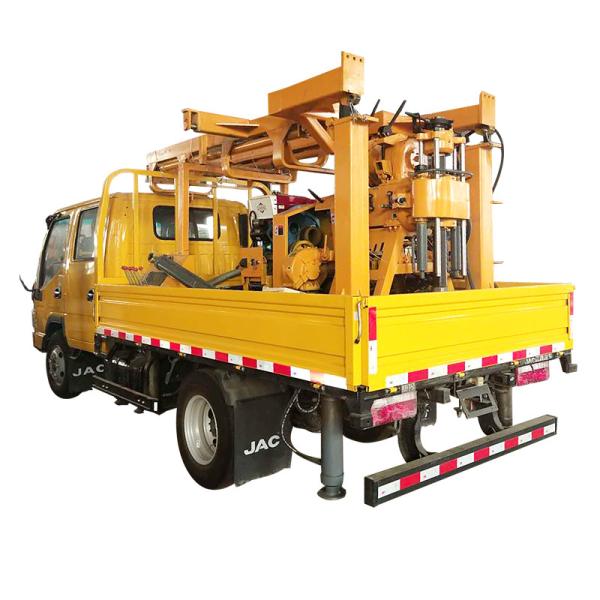 Commercial 200m Deep Water Well Drilling Truck Water Well Service Rig Vehicle