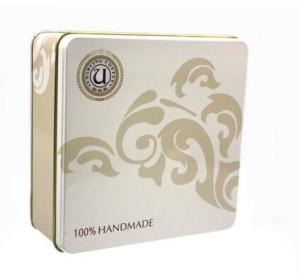 China Decorative D Shape Tin Box for Sale wholesale