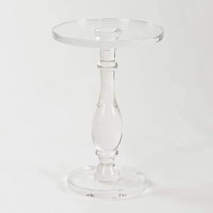 China 13.5'' Diameter Custom Acrylic Furniture Acrylic Coffee Table For Living Room Bedroom wholesale