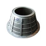 Stainless Steel Conical Centrifuge Basket For Coal Preparation Plants