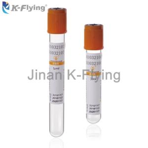 China Disposable Vacuum Clot Activator Blood Collection Tube 5ml 6ml 7ml 8ml 9ml wholesale