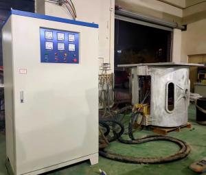 China 750KGS Induction Melting Furnace For Copper Melting, Brass, Bronze wholesale