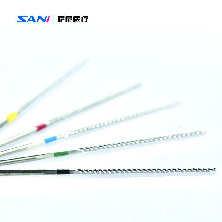 Stainless Steel Dental Endodontic Files , 6pcs/Pack U File Endo