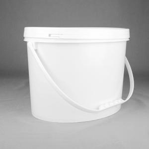 China 10kg Oval Plastic Packaging Drum Can Be Customized wholesale
