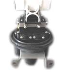 Black Color Fiber Optic Splice Closure , FOSC Fiber Optic Joint Closure