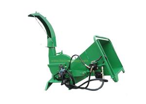 China Hydraulic Feed Residential Wood Chipper With 6 Inch Chipping Capacity wholesale