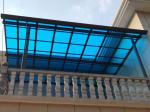 Aluminium Canopy with PC sheet