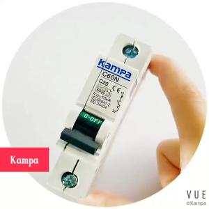 China Kampa 2P 10A 16A C60N durable MCB wholesale