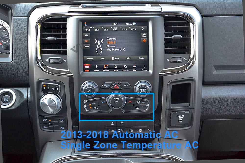 128G Dodge Ram Radio GPS Navigation Recorder Vertical Screen Video