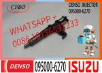 Common Rail DENSO Fuel Injector 095000-6270 095000-6274 For Diesel ISUZU 6UZ1 8