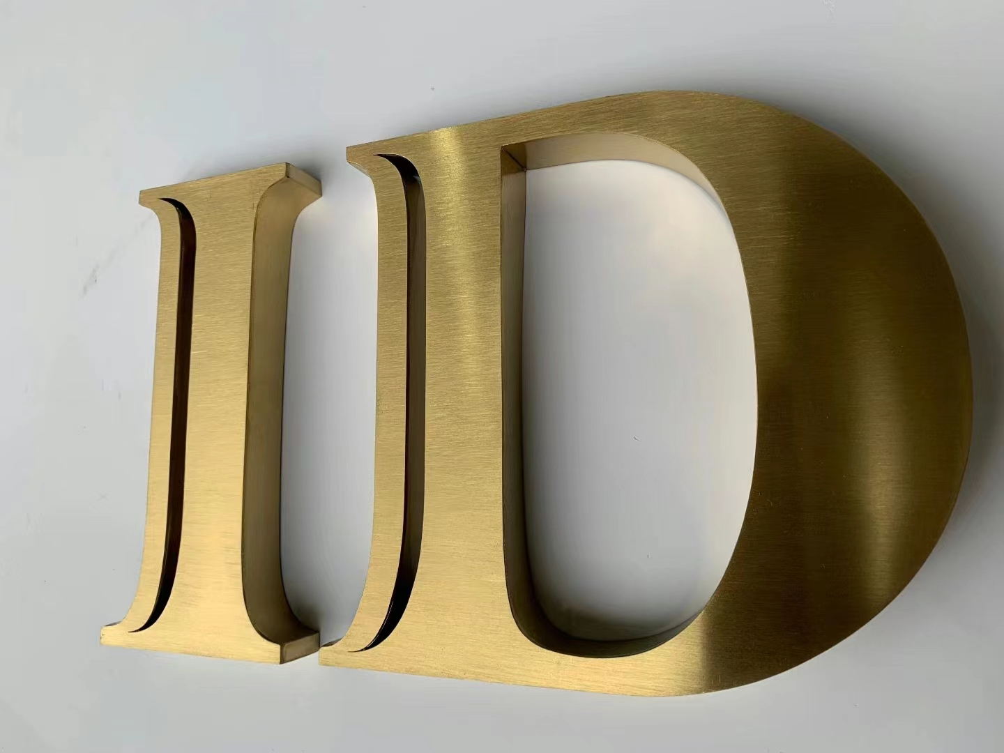 Custom 3D Metal Letter Signs Stainless Steel Wall Sign for Shops and Outdoor Lettering