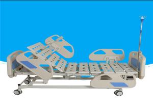 China Steel Powder Coated Electric Hospital Bed Full Size 10 Years Warranty wholesale