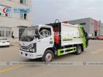 Dongfeng brand 6cbm Waste Collection Truck Garbage Compressed Truck for