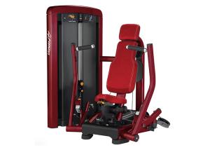 China 144x144x148cm Seated Red Tube Chest Press Universal Machine wholesale