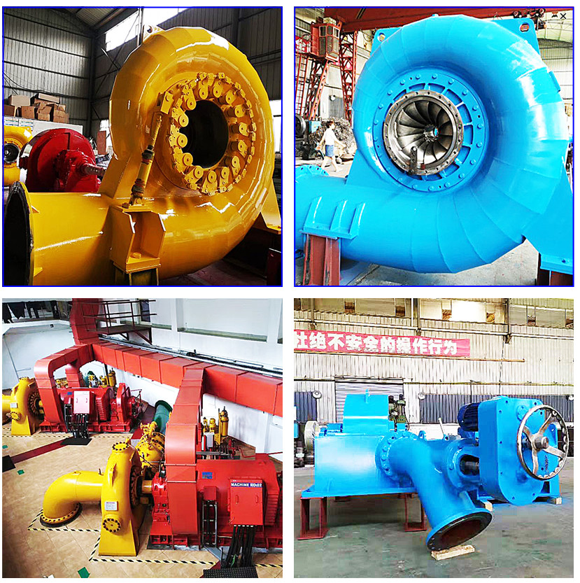 Stainless steel 100kw-1000kw Hydro Turbine Runner / Turgo Turbine Wheel Customized