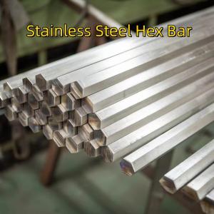 China 304 Stainless Steel Hex Bar SS304 Stainless Steel Hexagonal Bar S12.7 S19.05 wholesale