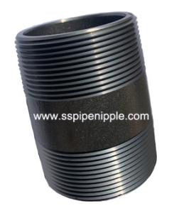 China Industrial SCH80 Carbon Steel Pipe Nipples Male Female Connection wholesale