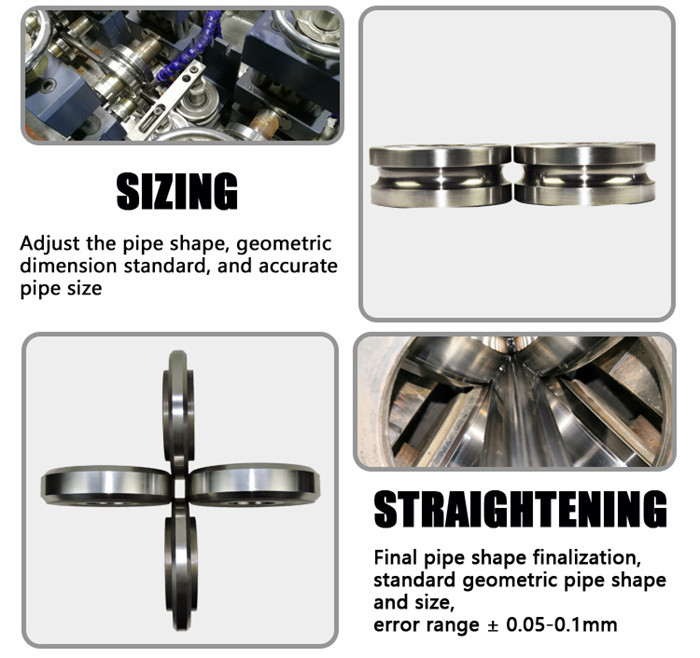 Stainless Steel ERW Tube Mill Forming Roller Advanced Groove Design