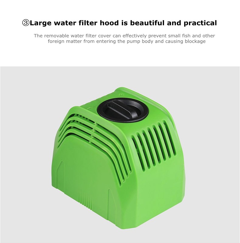 15/20/40W Hydroponics Aquarium Mini Pond Pumps Submersible Water Pump 220V