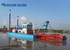 China Customized Lake River Cutter Suction Dredger JLCSD300 Auger Suction Dredger wholesale