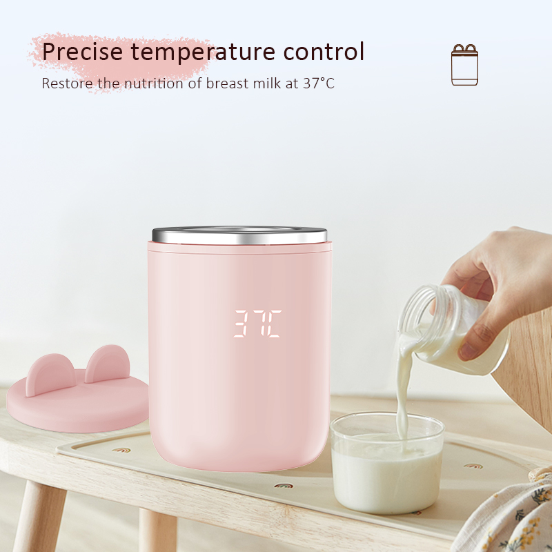 Fast Heating Smart Baby Bottle Usb Milk Bottle Warmer Portable Thermal Bottle Warmer 8800mah