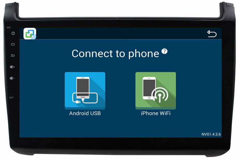 Ouchuangbo car gps radio dual zone android 8.1for Volkswagen Touran with 4 Core CPU BT SWC USB android phone