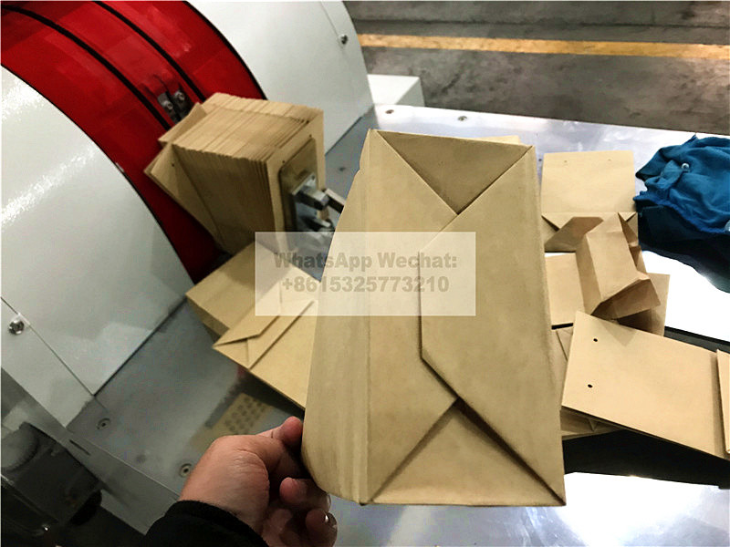 Semi Automatic Hand Paper Bag Bottom Gluing Machine With Strong Handle Types