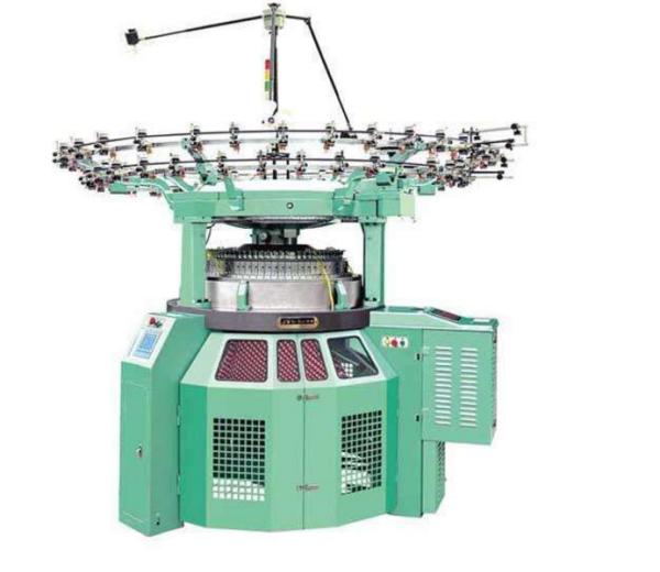 Gauge 22G - 28G Industrial Circular Knitting Machines , Computerized Jacquard