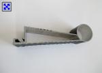 Powder Coating Black Aluminium Profile , Aluminium Structural Profiles Length