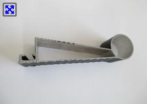 China Powder Coating Black Aluminium Profile , Aluminium Structural Profiles Length ＜7m wholesale