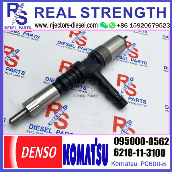 PC600-8 Komatsu Fuel Injectors SAA6D140E 6218-11-3101 6218-11-3110 6218-11-3100