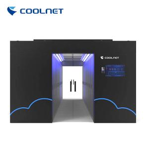 China Modular Data Centers Hot Aisle Containment With Double-Row Cabinets wholesale