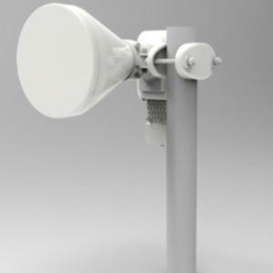 China Efficient PTMP 16 DBi Symmetrical Horn Antenna Aluminum Alloy wholesale
