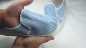 China Cleanroom antistatic ESD dustproof shoe PU outsole lab Shoes wholesale