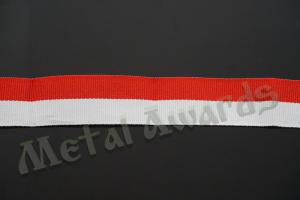 China Custom Printed Medal Ribbons , Medallion Neck Ribbons For Sports Medals wholesale