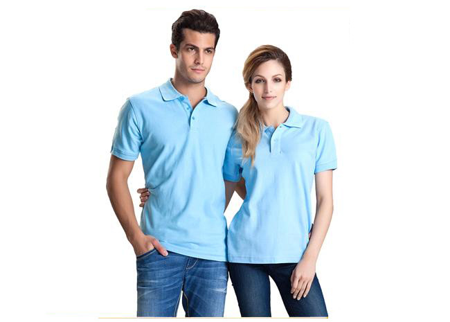 Colorful Short Sleeve Mens Cotton Polo Shirts Blank , Women Embroidered Polos