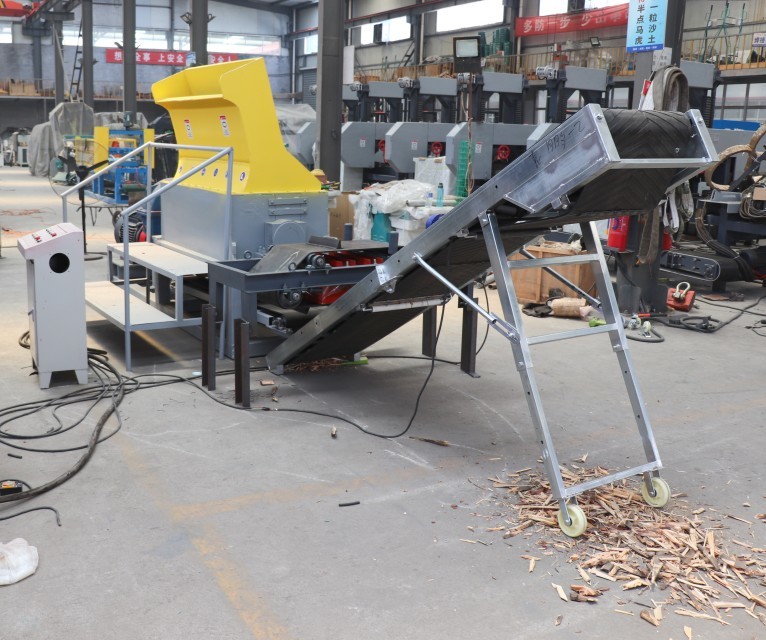 Wood Pallet Shredder Industrial Pallet Shredding Machine, Wood Shredder Pallet Crusher Grinder