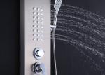 Professional Waterfall Bath Shower Panels ROVATE Stainless Steel Surface