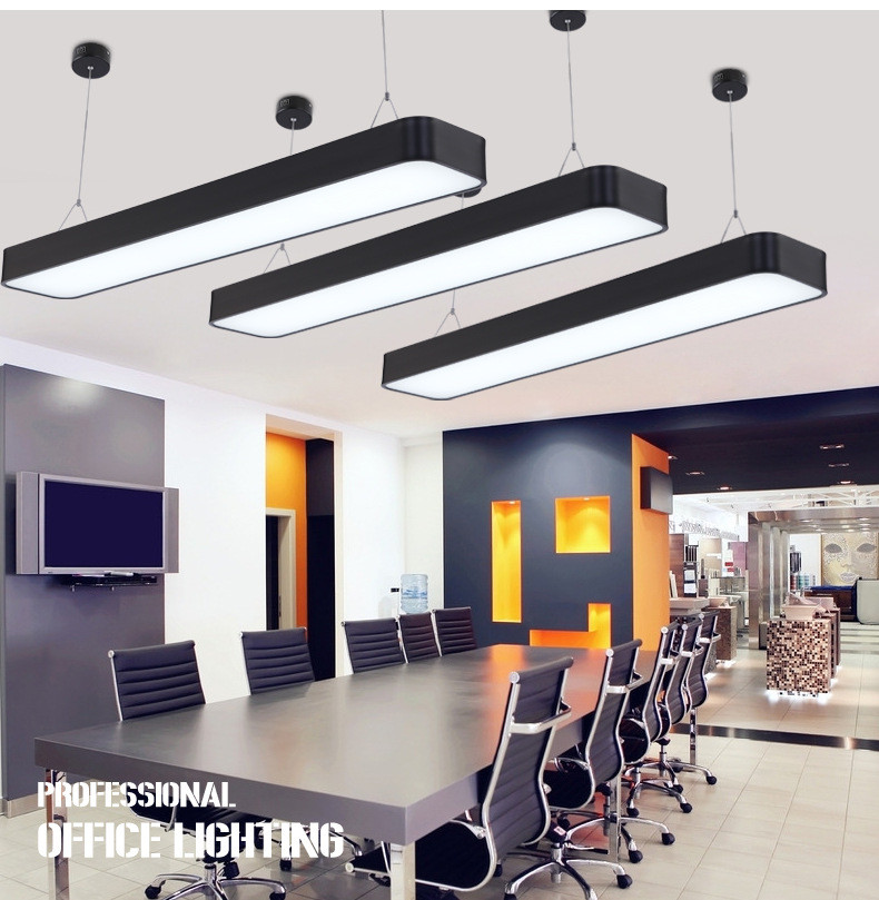 Popular indoor commercial office 36W 1200mm led pendant light for boardroom