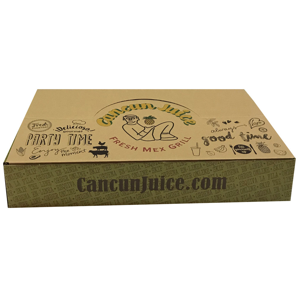 Corrugated Seed Paper Packaging Box Inserts For Ukulele Shipping By Air