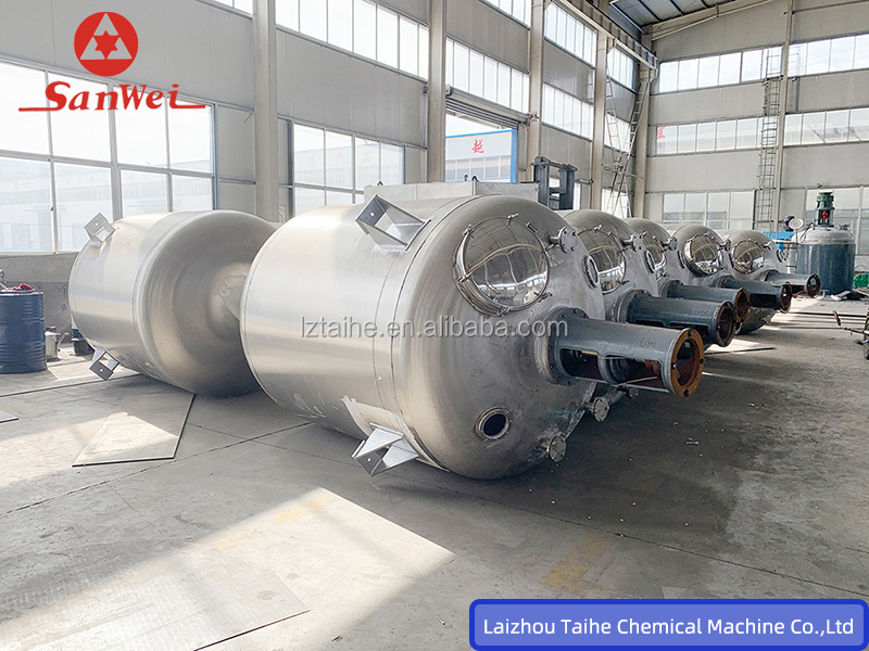 Long Service Life 10000 Litre Reactor Soap Saponification Mixer Industrial Batch Reactor