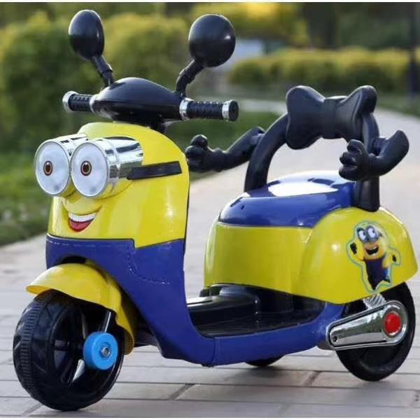 6v Electric Motorcycles For Kids Ride On Toy Motorbike With 80*40*65cm Product Size