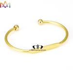 55MM Adjustable Cuff Womens Engraved Bracelets