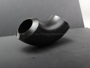 China Sch 80 Black Pipe Fitting Elbows ASTM A105 WPB Pure Seamless wholesale
