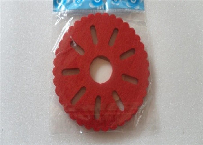 Needle Punched Non Woven Polyester Fabric Non Slip Fabric Cup Mat Use