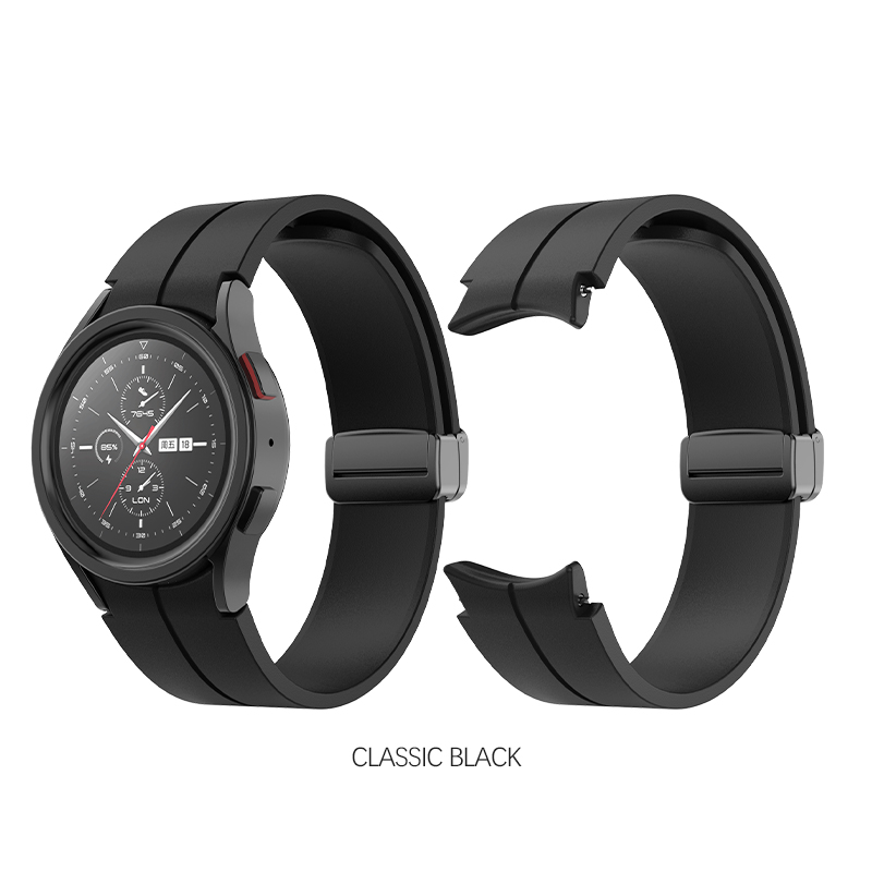 13 Color Options Silicone Watch Strap for Samsung Galaxy Watch 5 Pro 45mm Sport Design